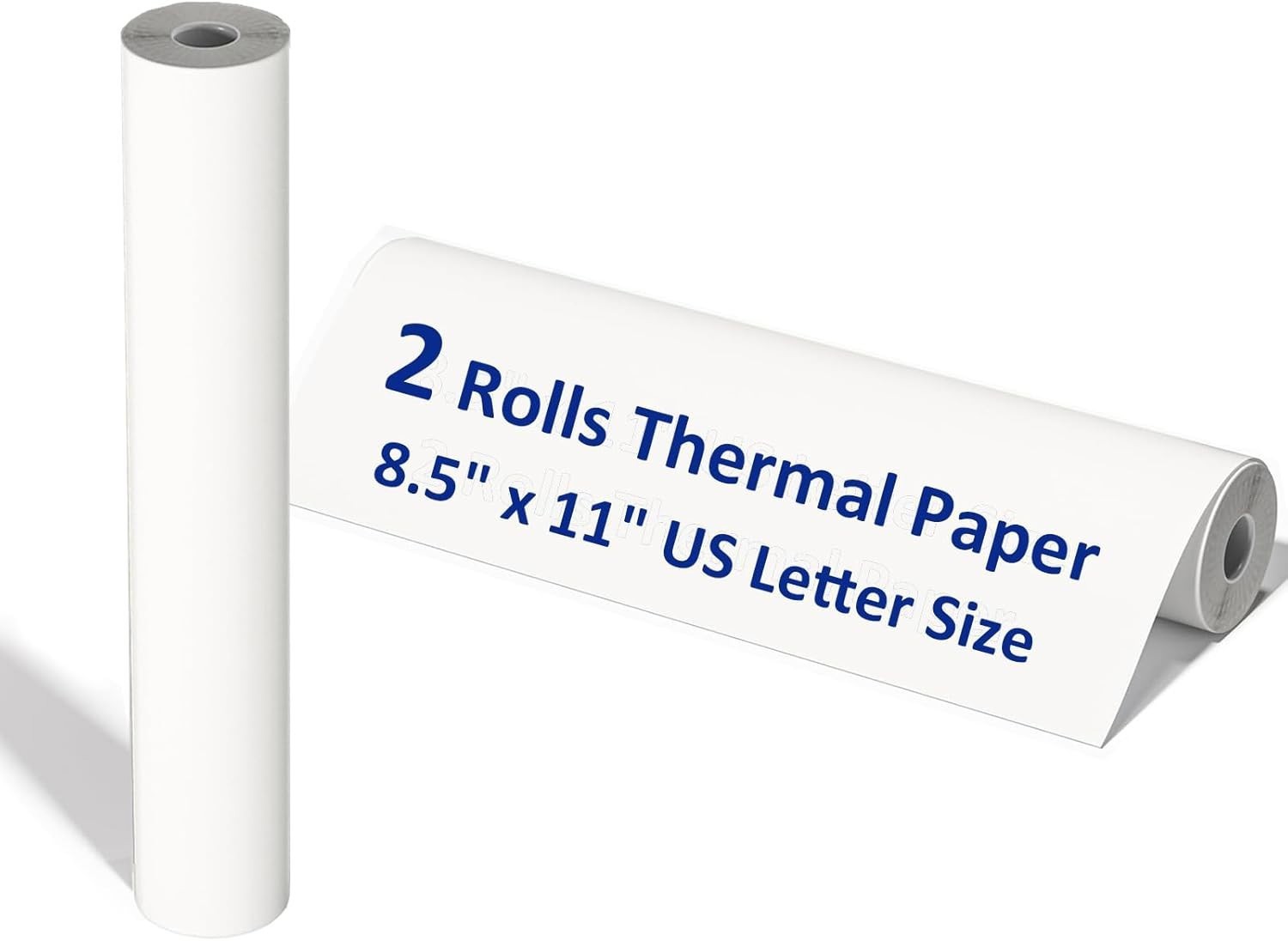 2-10 Rolls A4 Thermal Printer Paper 8.5" x 11" US Letter Size for M08F M832 M834