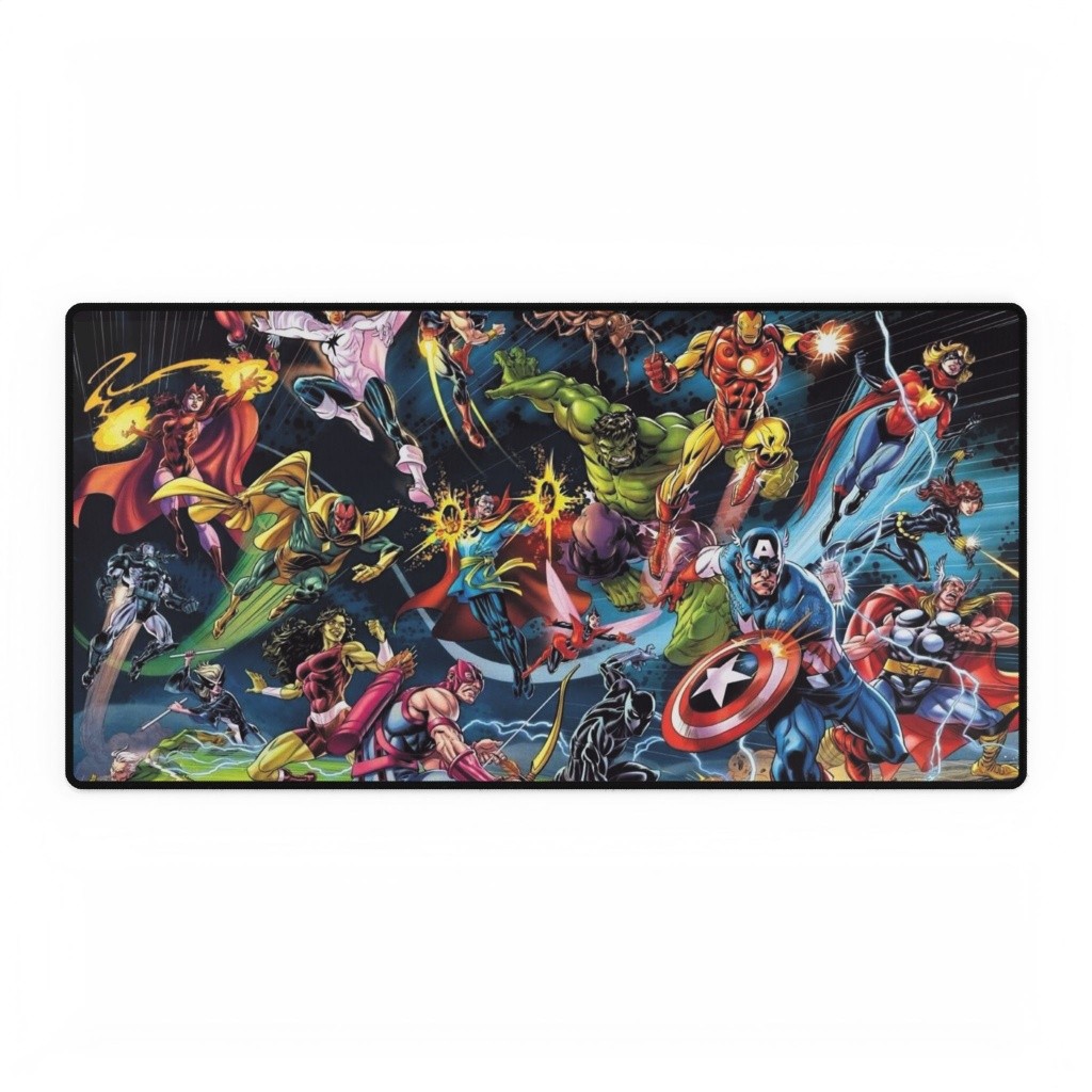 Marvel Universe Heroes Action Scene Mouse Pad Desk Mats Marvel Comics