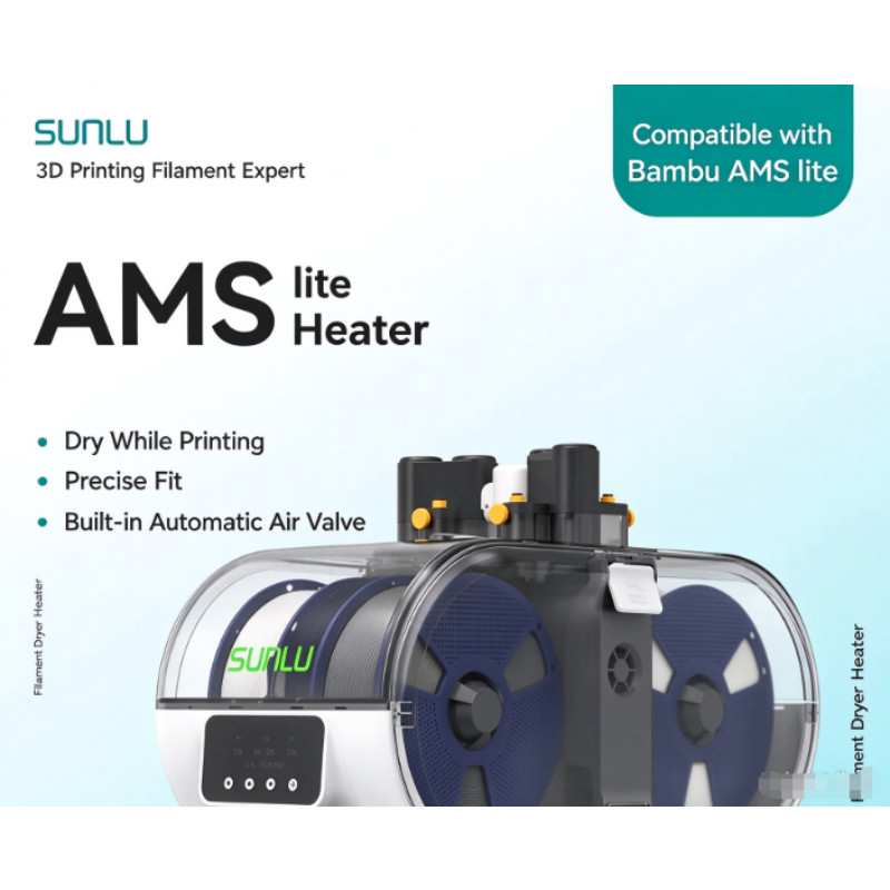 SUNLU AMS Lite Filament Dryer Heater for Bambu AMS Lite