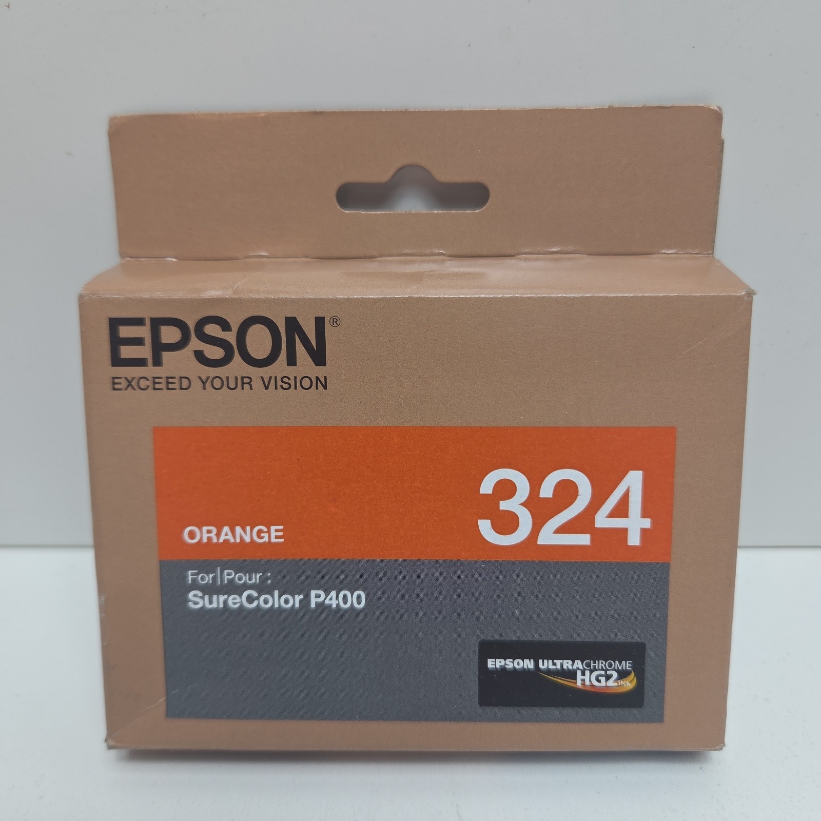 NEW GENUINE - EPSON 324 ORANGE INK CARTRIDGE - T324920 Sealed Box 2026