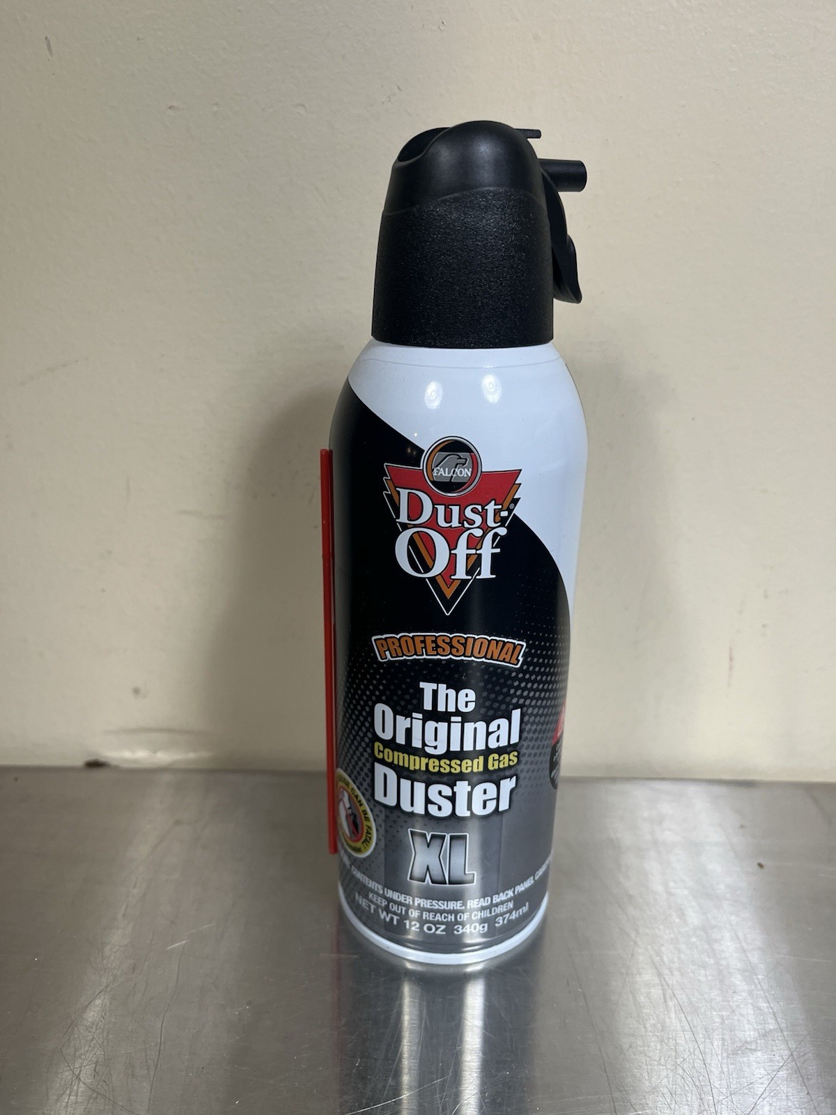 Free Shipping Lot of 6 Dust-Off Disposable Compressed Gas Duster XL 12 oz Can