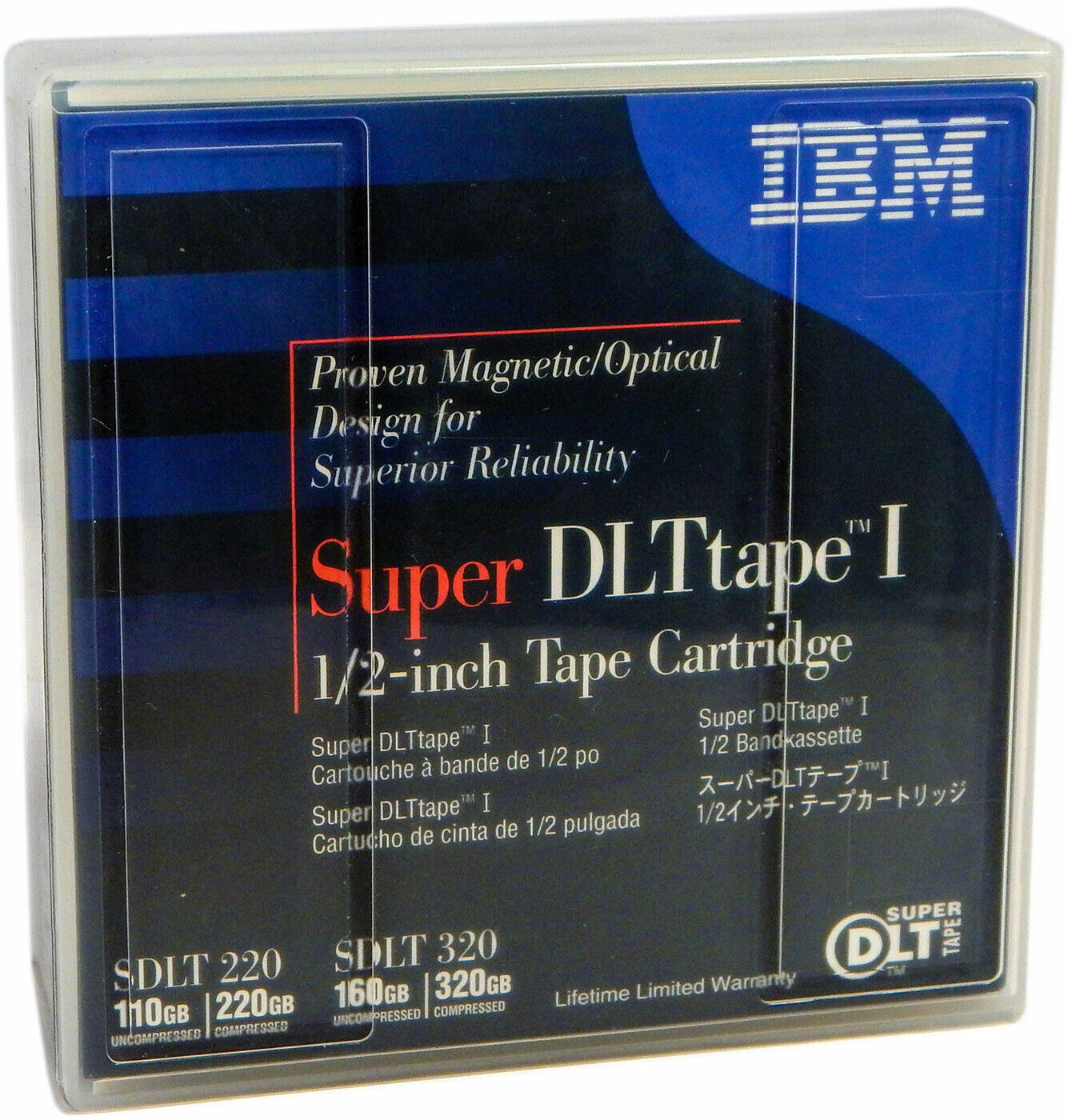 IBM Super DTLape I 160/320GB Tape Media New 35L1119