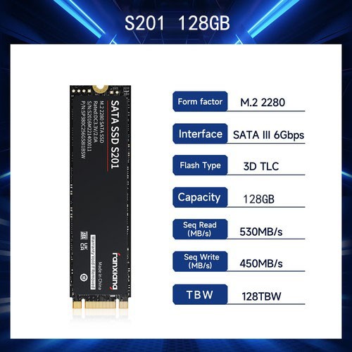 Fanxiang 1/5/10Pcs M.2 2280 SATA SSD 256GB 512GB 1TB 2TB TLC Internal SSD Lot