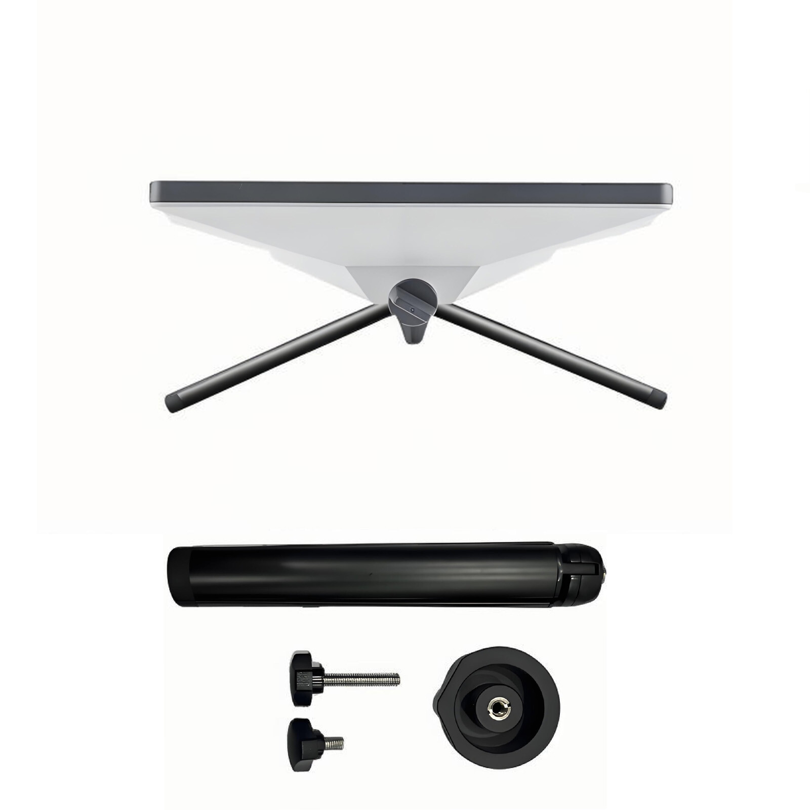 Mini Tripod Mount for Starlink Mini 2024 Old Version  with Pipe Adapter