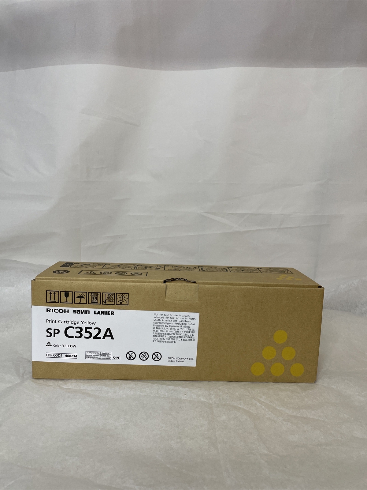 New Ricoh SP C352A Yellow Toner