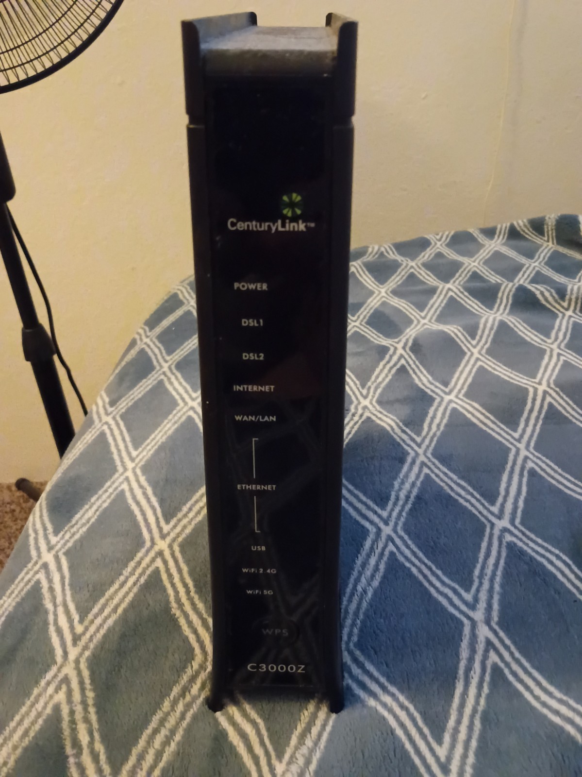CenturyLink C3000Z Zyxel Dual Band  2.4 & 5GHz Wireless WiFi Modem Router Tested