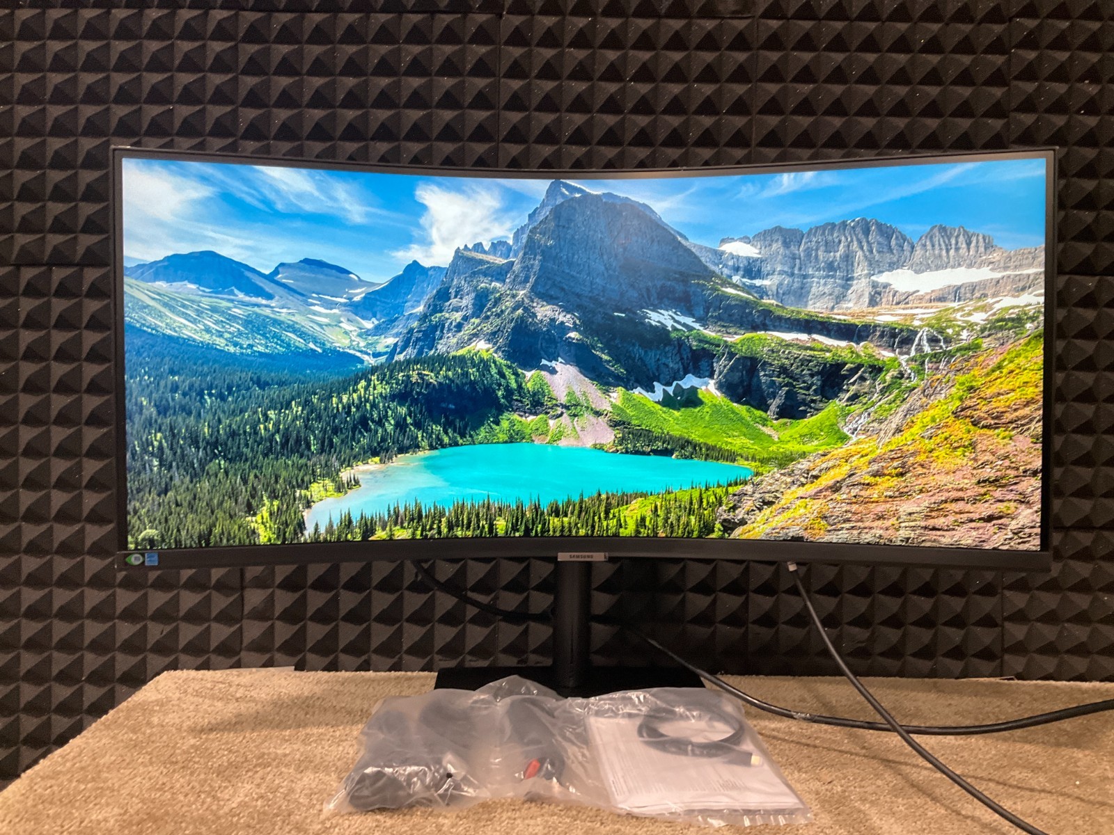 Samsung ViewFinity S65UA 34" USB-C Curved LED LCD Monitor UWQHD S34A654UBN ✅❤️