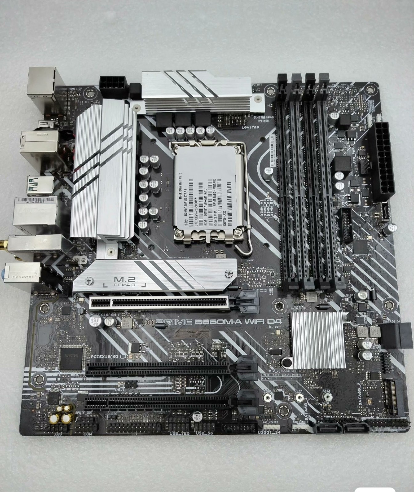 ASUS PRIME B660M-A WIFI D4 Motherboard LGA 1700 Chipset Intel B660 DDR4