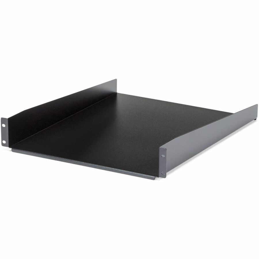 StarTech 2U 22in Depth Fixed Rack Mount Shelf - 50lbs