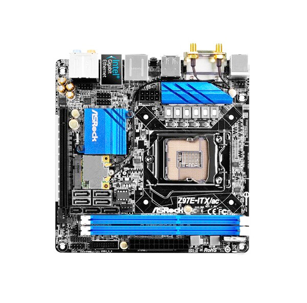 For ASRock Z97E-ITX/ac Motherboard Intel Z97 LGA 1150 Mini-ITX DDR3 Mainboard