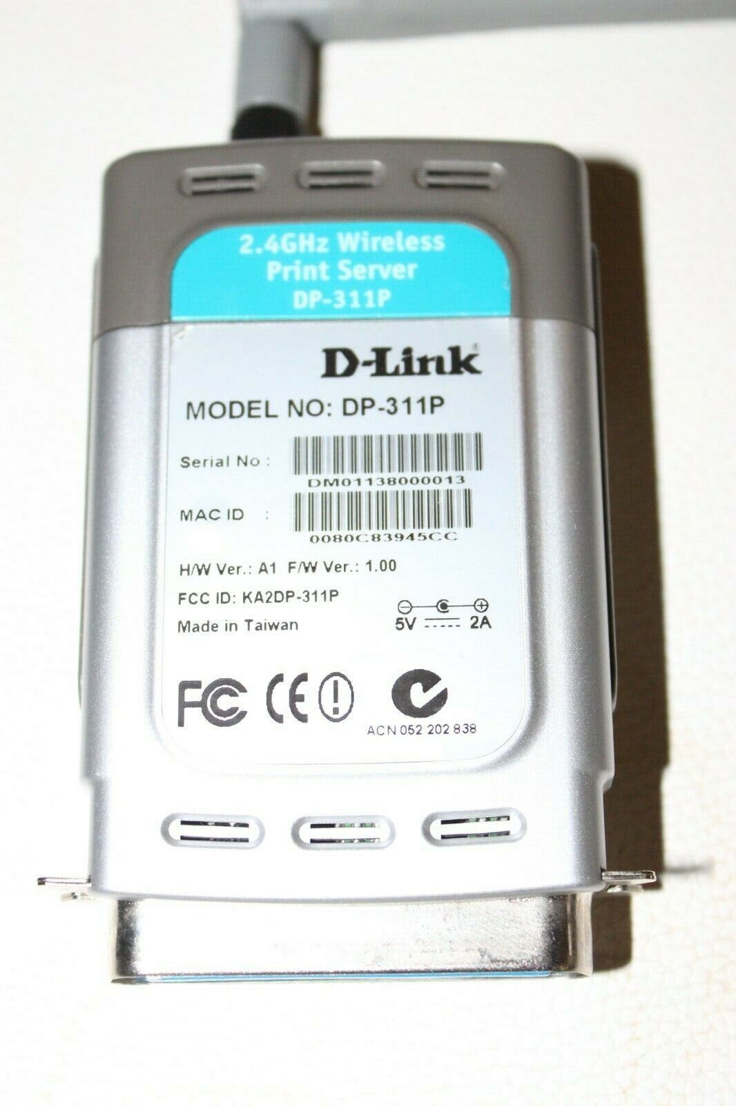 D-Link DP-311P Wireless Print Server