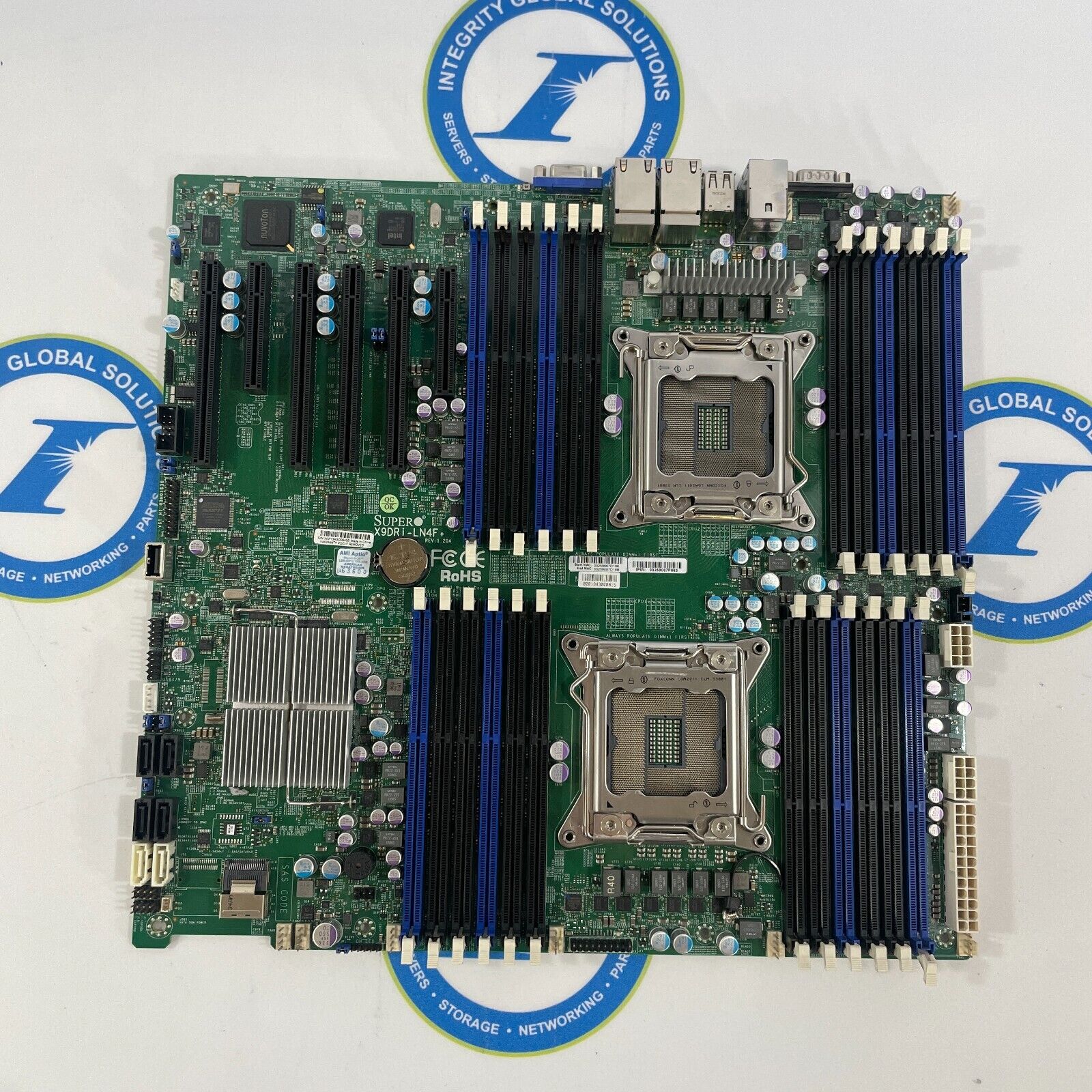 Supermicro X9DRi-LN4F+ Server Board | Dual LGA 2011 | DDR3 LRDIMM