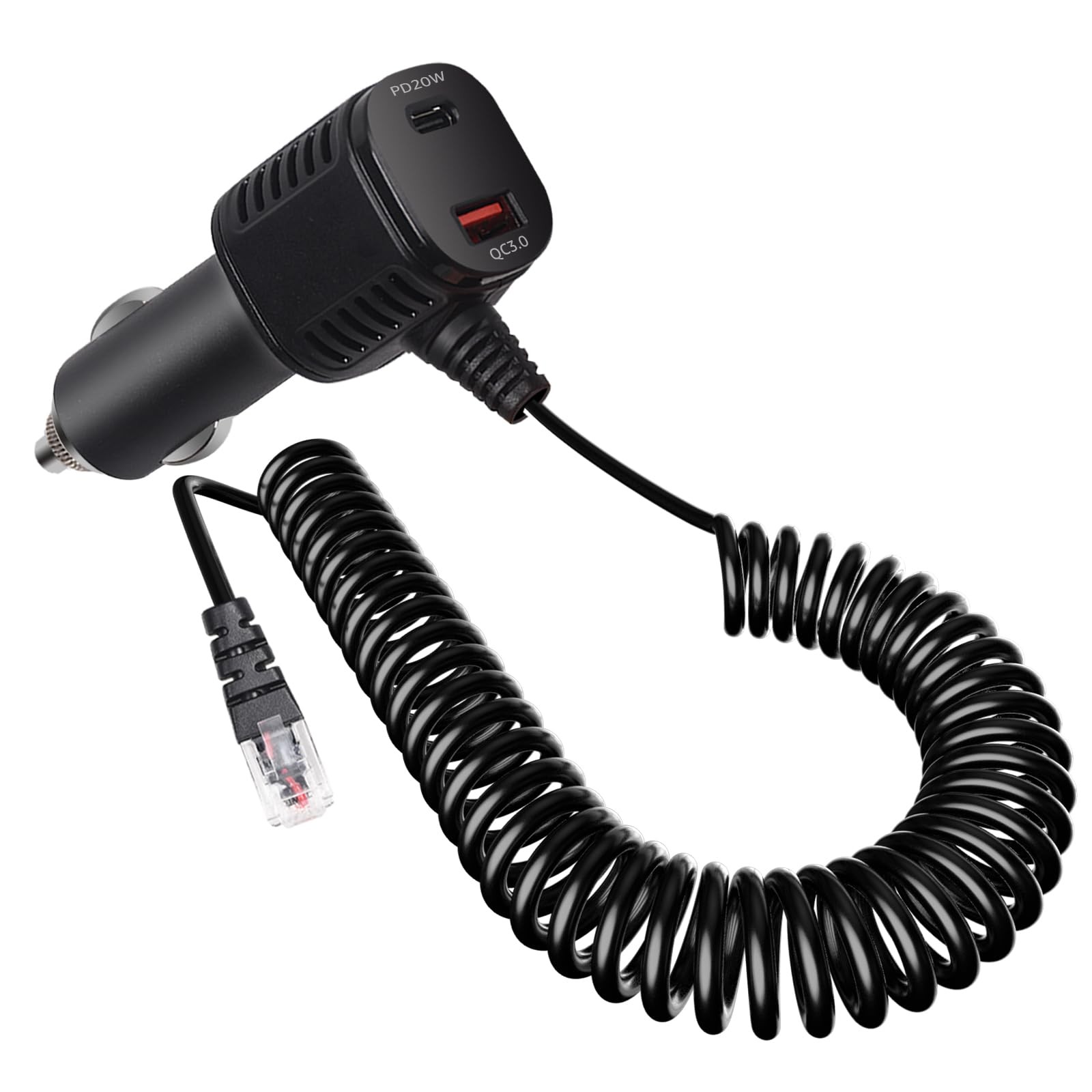 Radar Detector Power Cord Dual Fast Charge Escort Max360 Cable Wire
