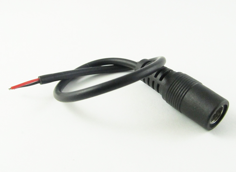 5pcs 5.5mm x 2.5mm 5.5/2.5 CCTV DC Power Charger DC Power Female Cable 30cm