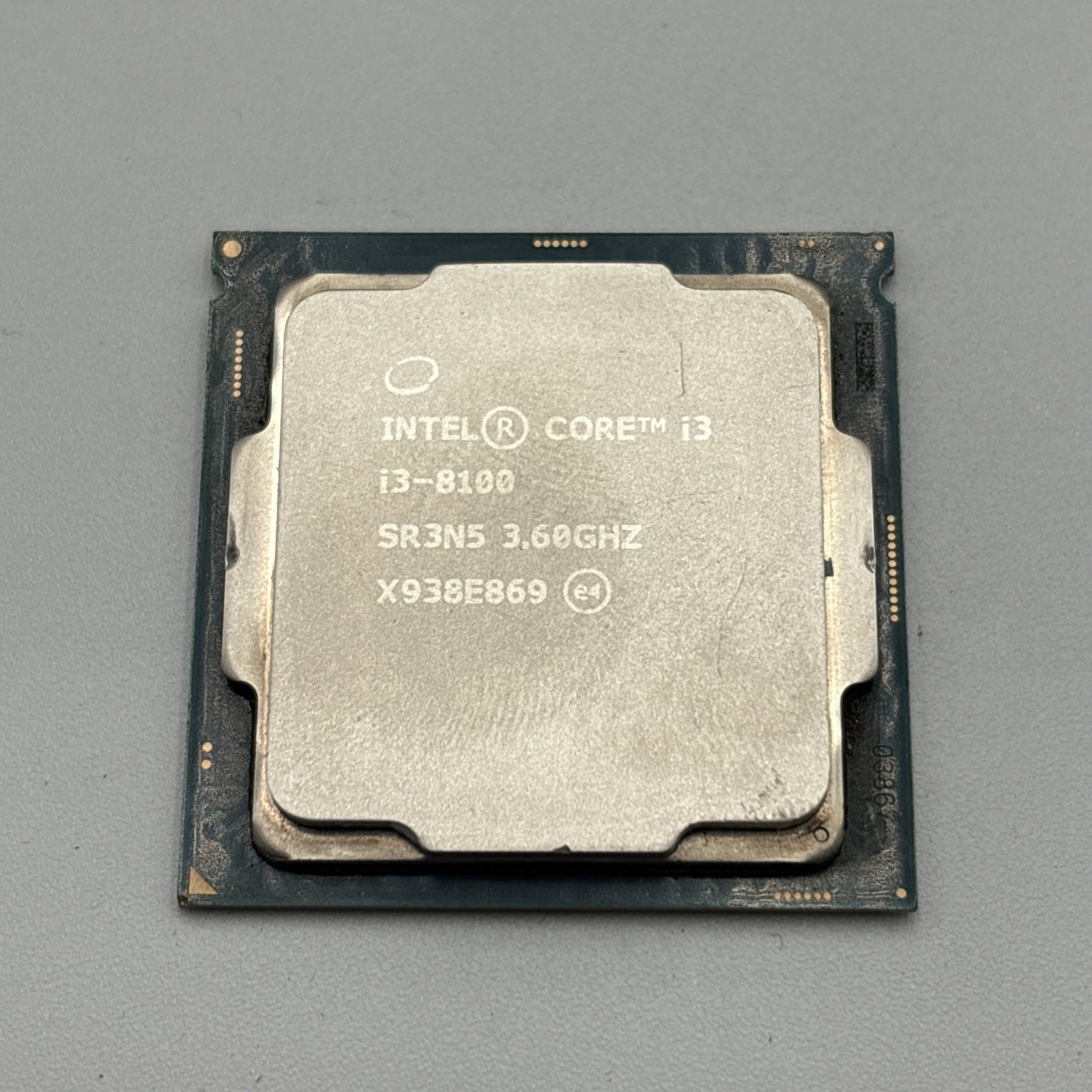 Intel Core i3-8100 3.60GHz Quad-Core Desktop Processor SR3N5 Tested Working
