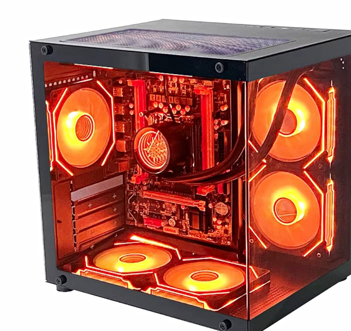 Gaming Chassis Mid Tower Cabinet Desktop Computer Gaming Pc case