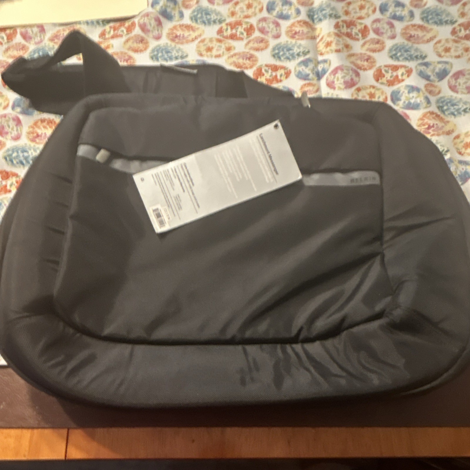 Belkin Backpack for 15" Laptop Black Gray Polyester Padded Solid Universal