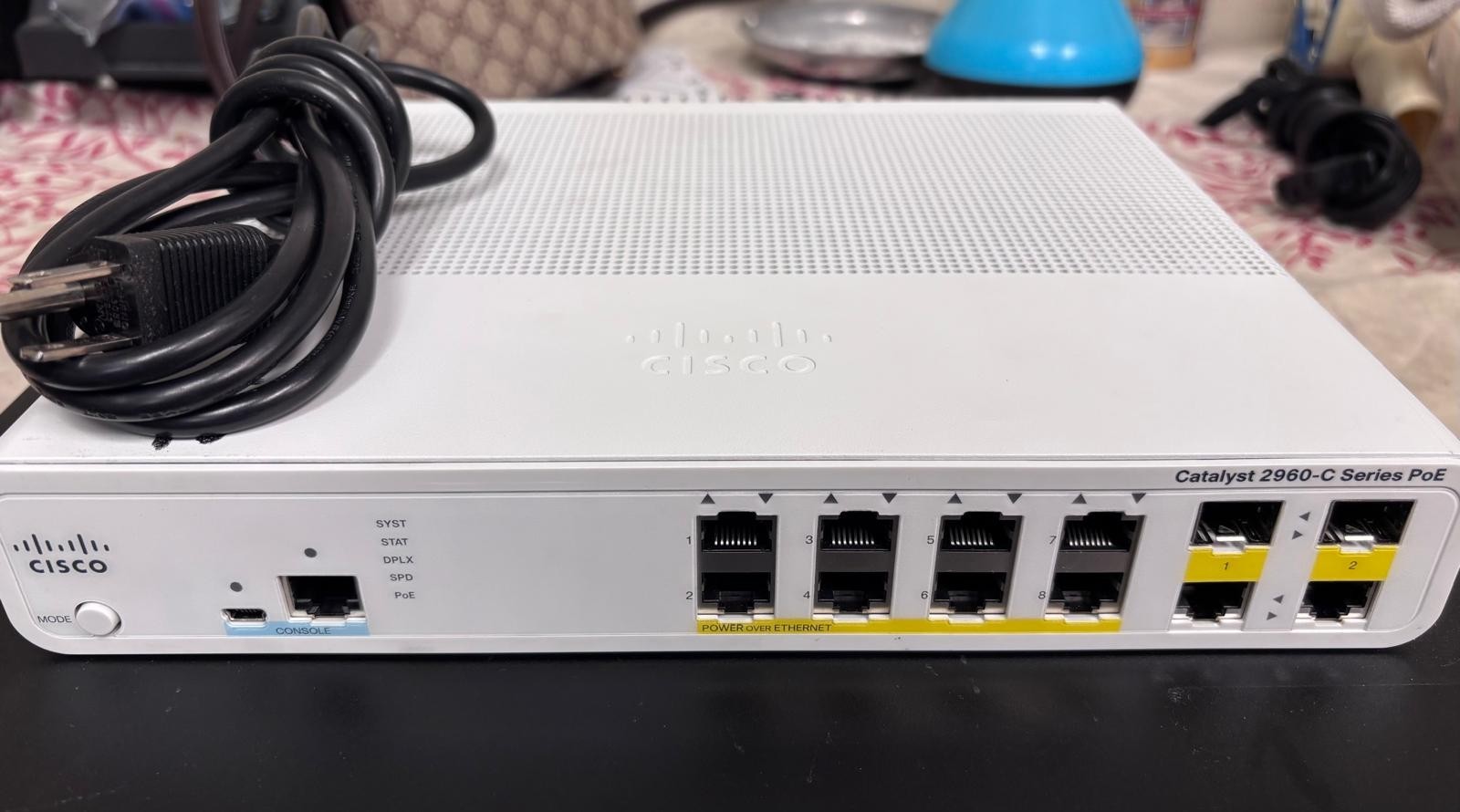 Cisco Catalyst WS-C2960C-8PC-L Ethernet Switch 2960c Tested Delivery 2-7 days