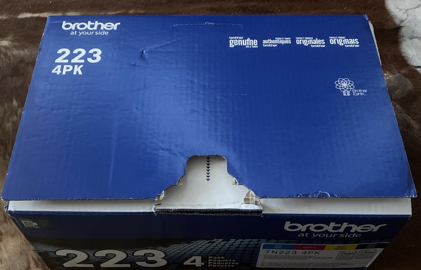 OEM Brother TN-223 3-Pack CMB Toner – Open Box Unused Cartridges