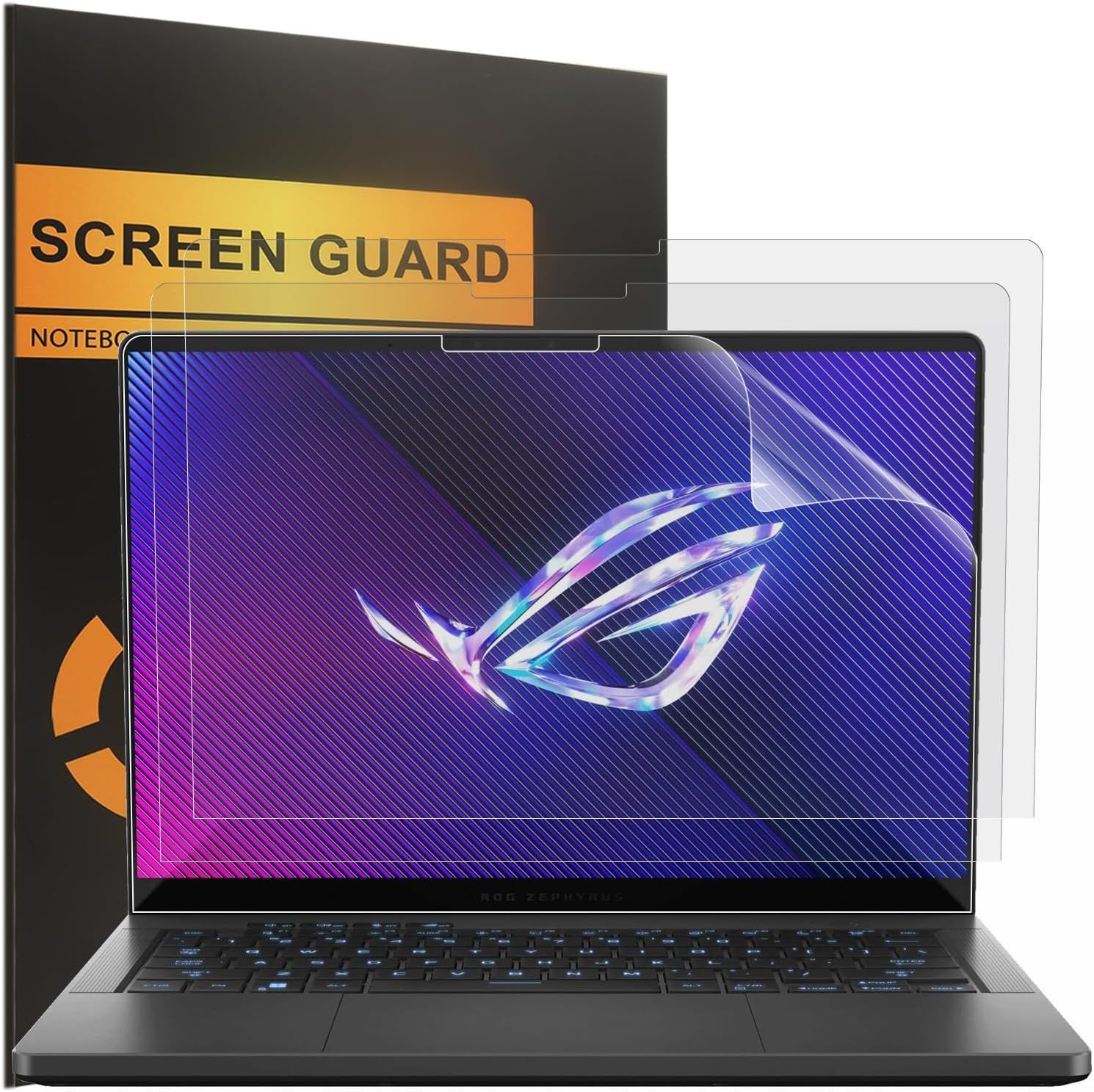 3 Pack Designed for ASUS ROG Zephyrus G14 GU405 GA403 Laptop Screen Protector 14