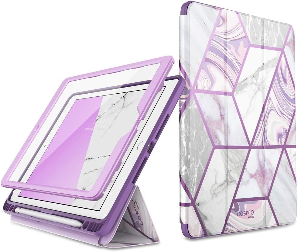 For iPad 10.2 inch, i-Blason Cosmo Screen Case Smart Cover with Auto Sleep/Wake