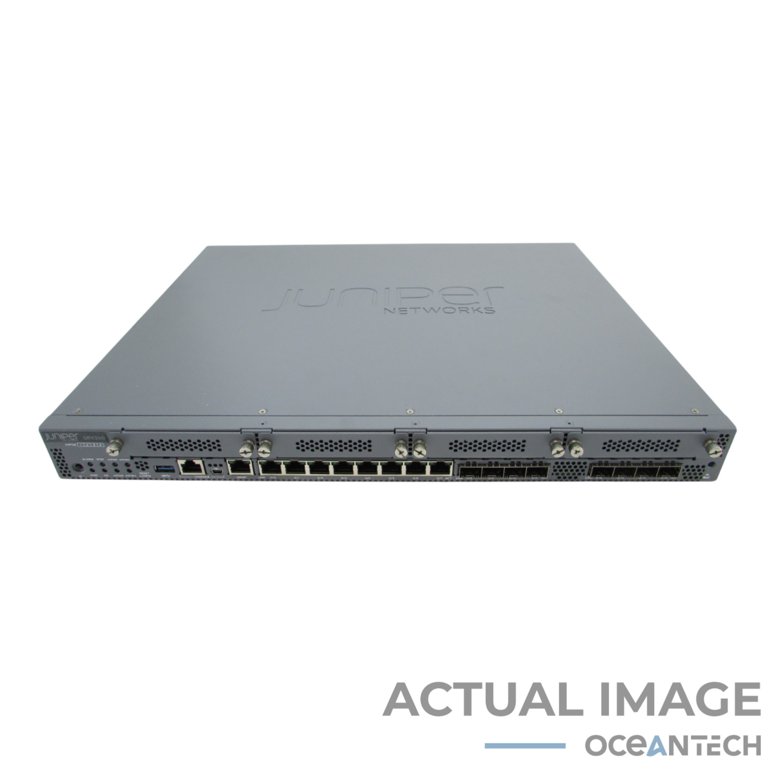 Juniper Networks SRX340 16x1GbE Port Gateway Security Appliance No Rails