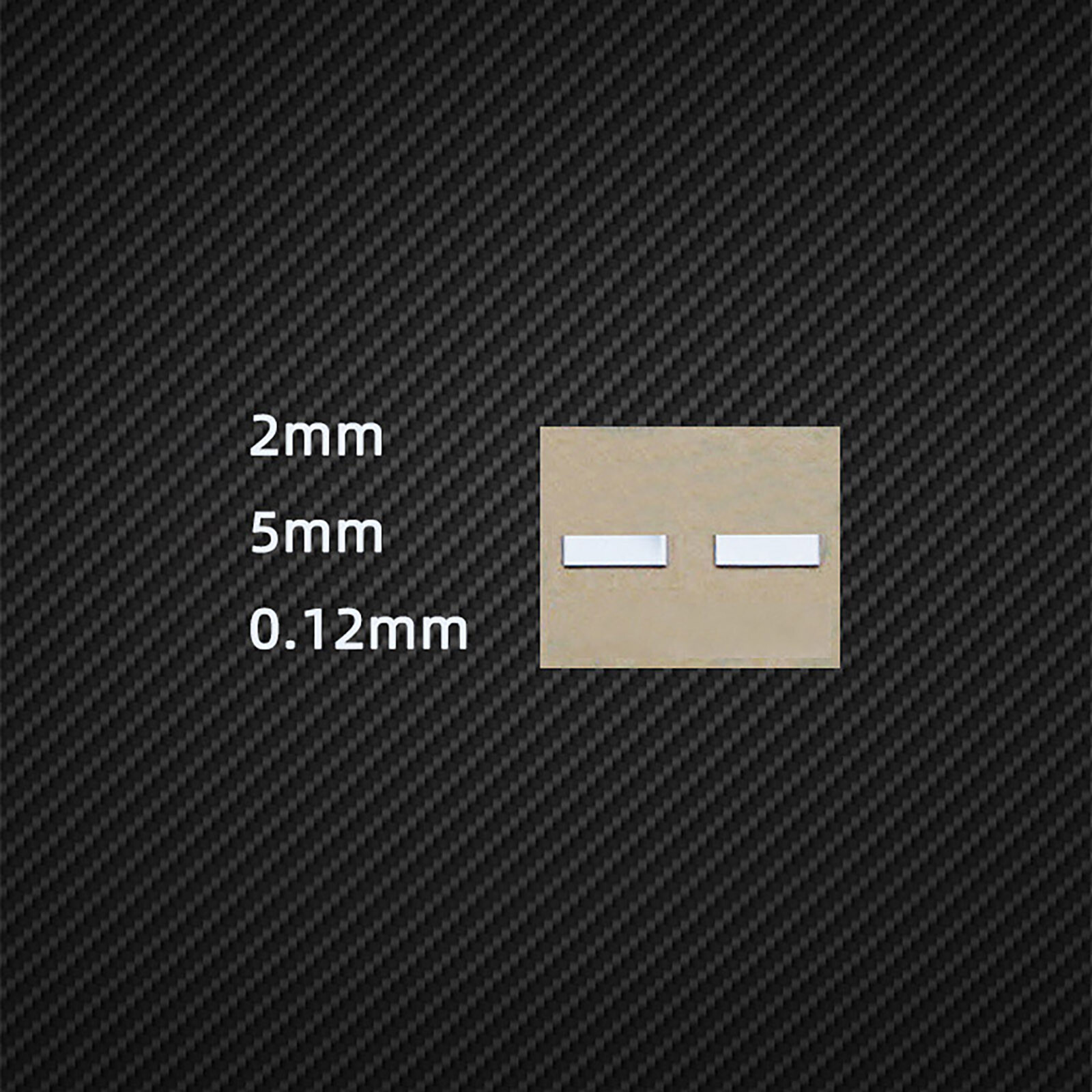 2PCS Mouse Button Pillar Repair Part sticker Metal Wear-resistant Sticker 0.12MM