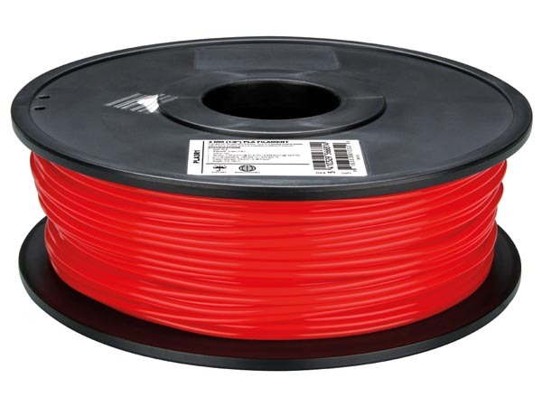Velleman PLA3R1 3 mm (1/8") PLA FILAMENT - RED - 1 kg / 2.2 lb