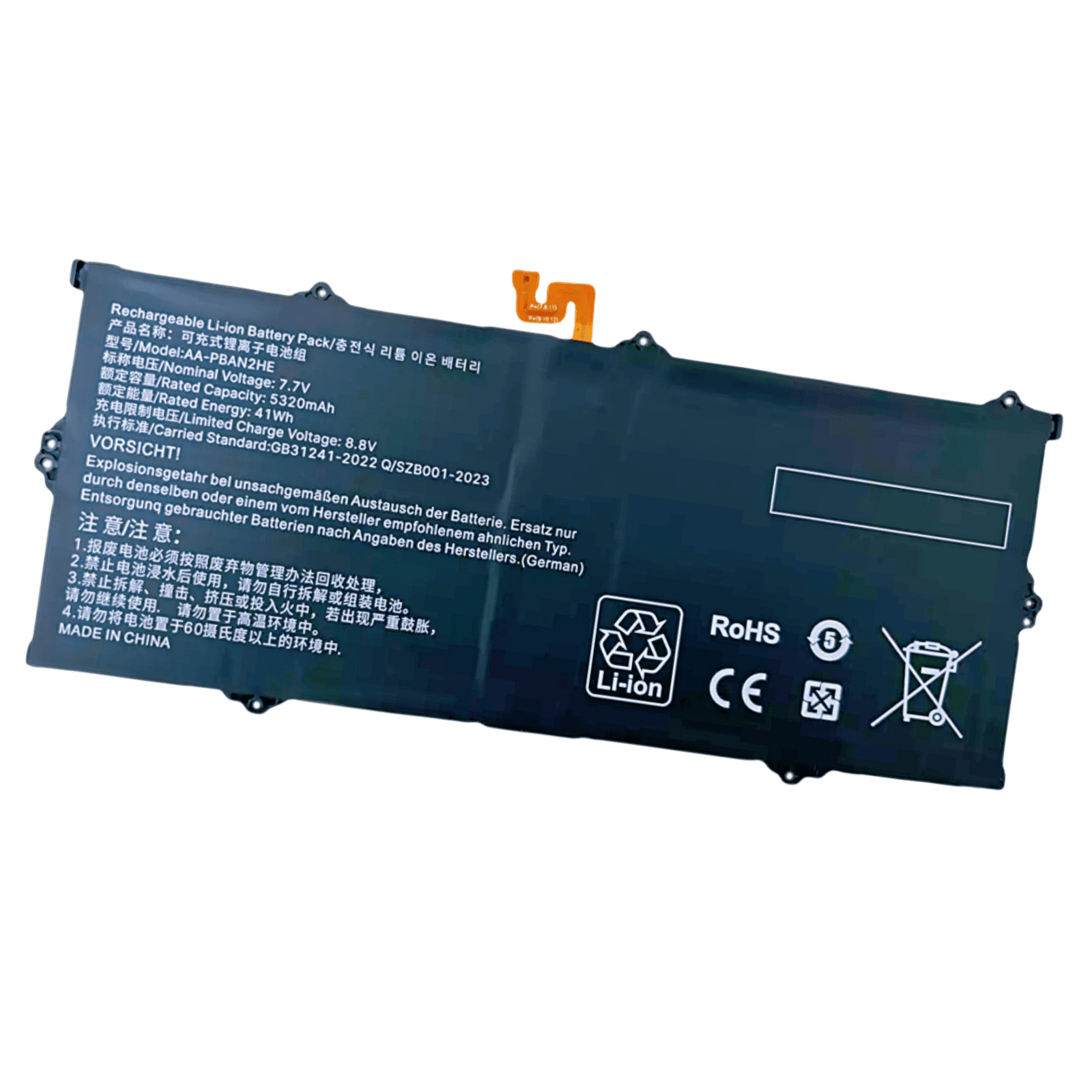 New 5320mAh AA-PBAN2HE Battery for Samsung Galaxy Book Go 340XDA NP340XLA Series