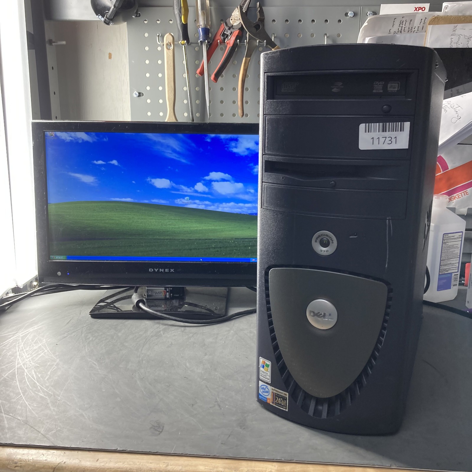 Dell Precision 370 Retro Gaming PC Windows XP Pentium 4 2.8Ghz 2GB RAM 80GB HDD