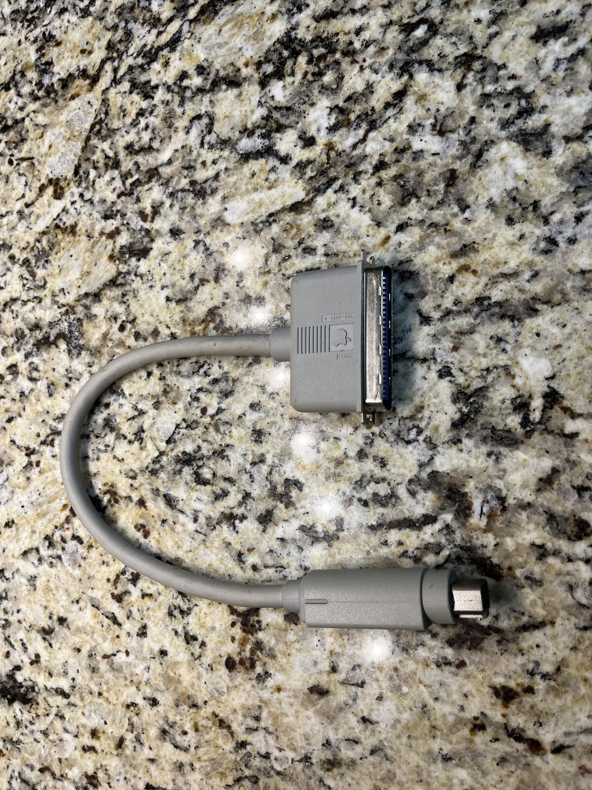 Apple Vintage Macintosh PowerBook HDI30 to DB25 Pin Male SCSI Cable