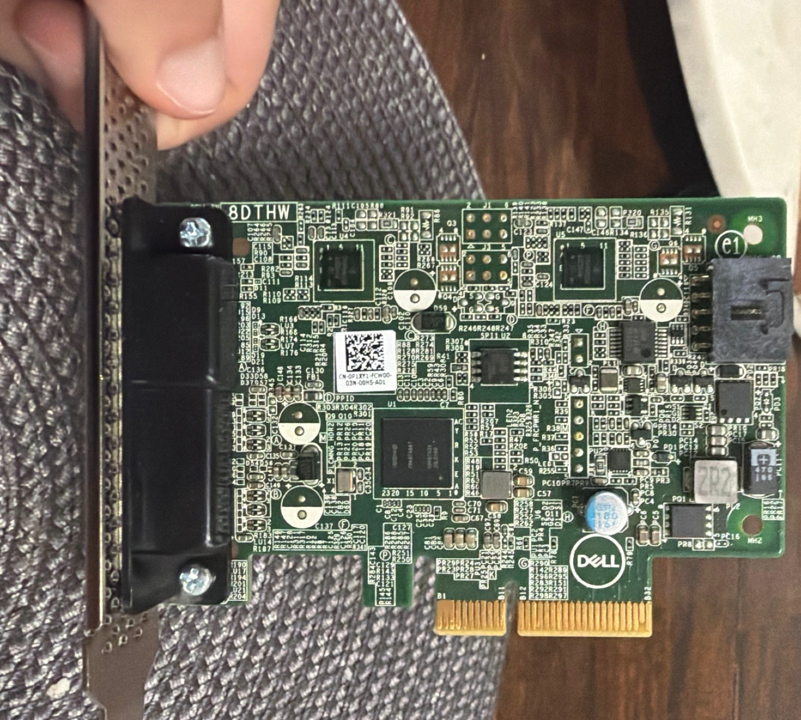 Dell DPWC500 Thunderbolt 3 PCIe Add-In Card 0P1XY1 8DTHW 2x USB-C DP Full Height