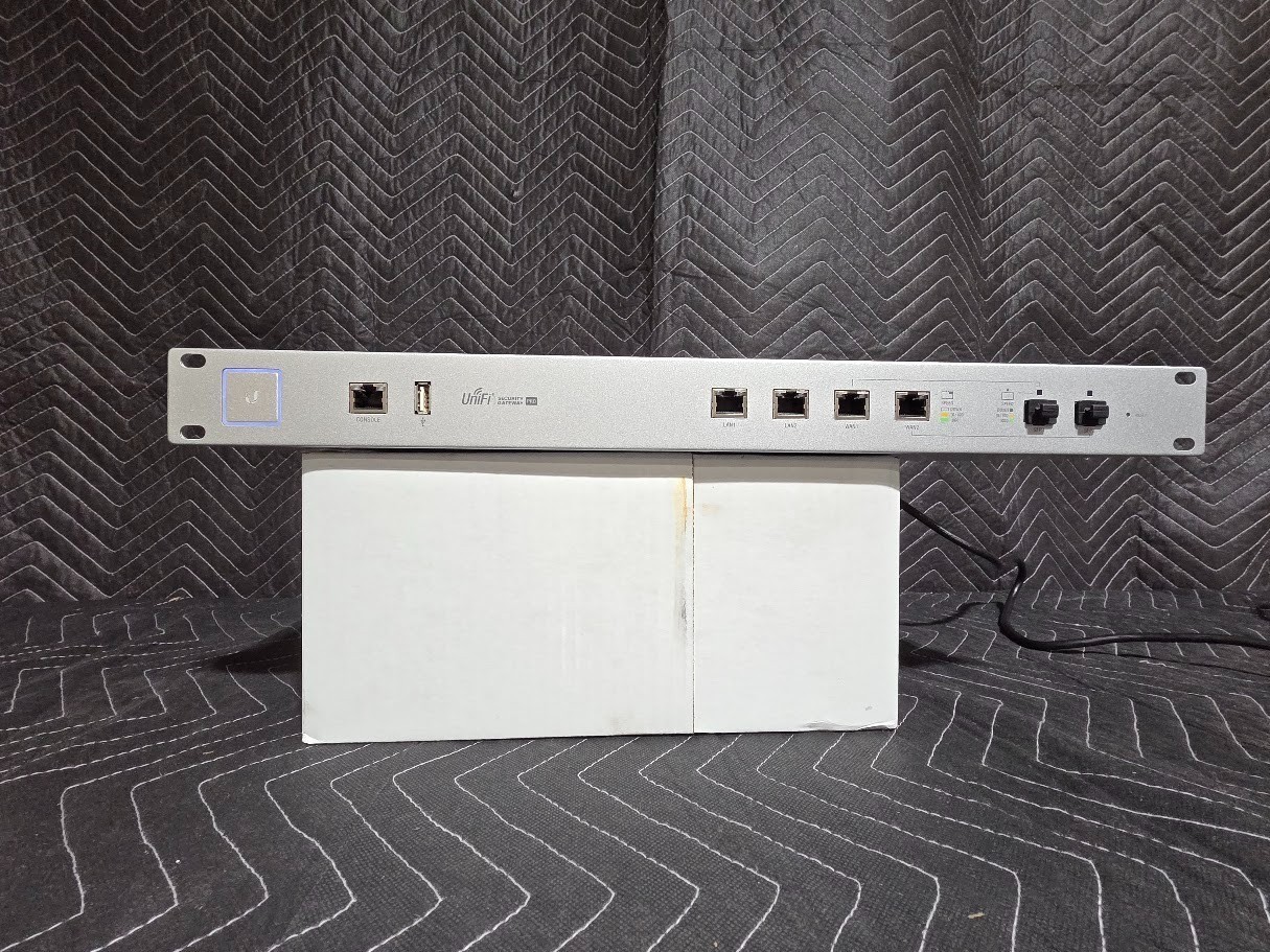 Ubiquiti UniFi Security Gateway Pro 4 (model USG-PRO-4)