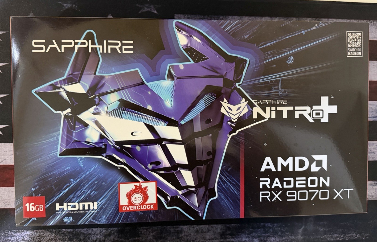 Sapphire NITRO+ AMD Radeon RX 9070 XT Gaming OC 16GB GDDR6 Graphics Card