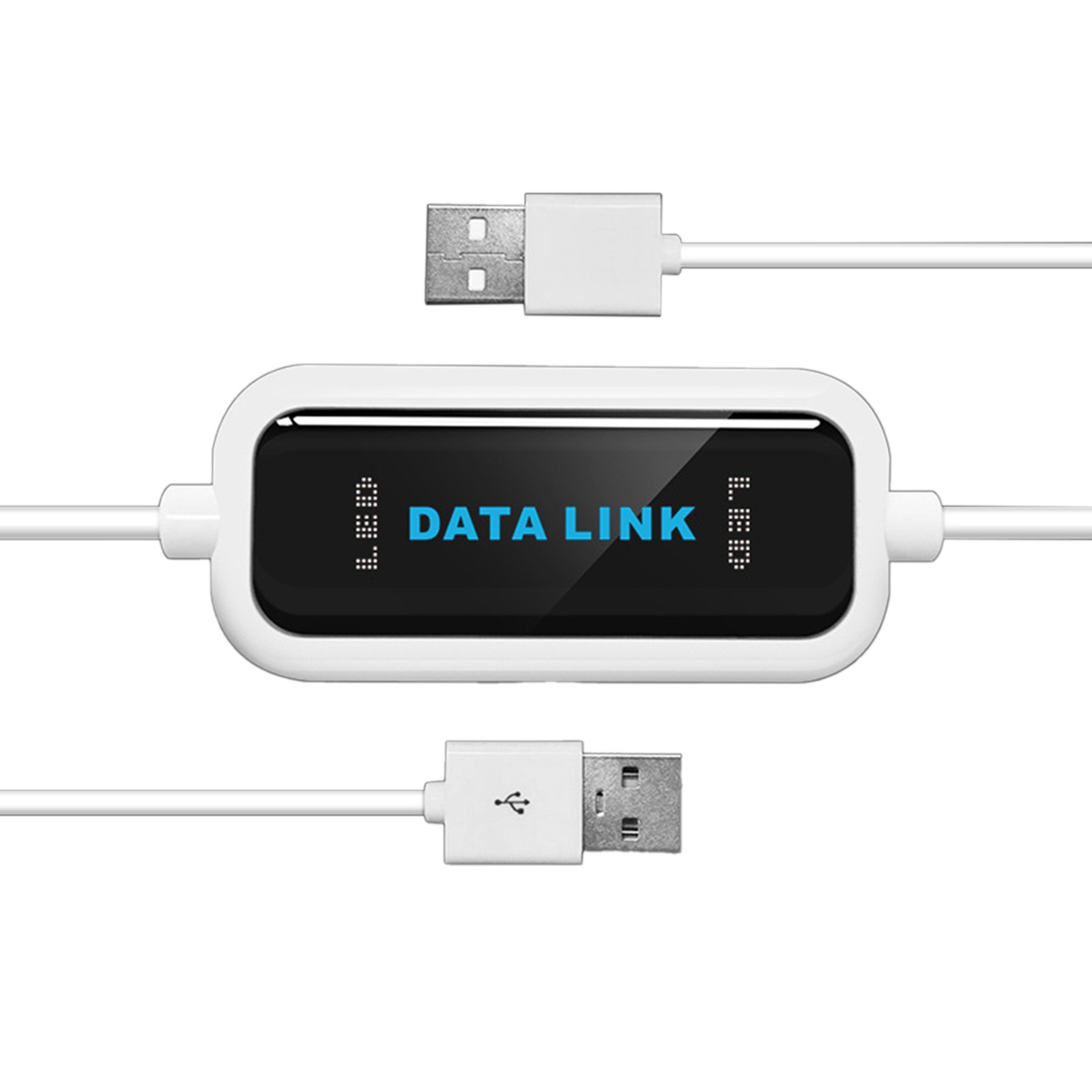 PC to PC Data Transfer Cable Easy Sync Link USB 2.0 for Windows 7 8 10 11