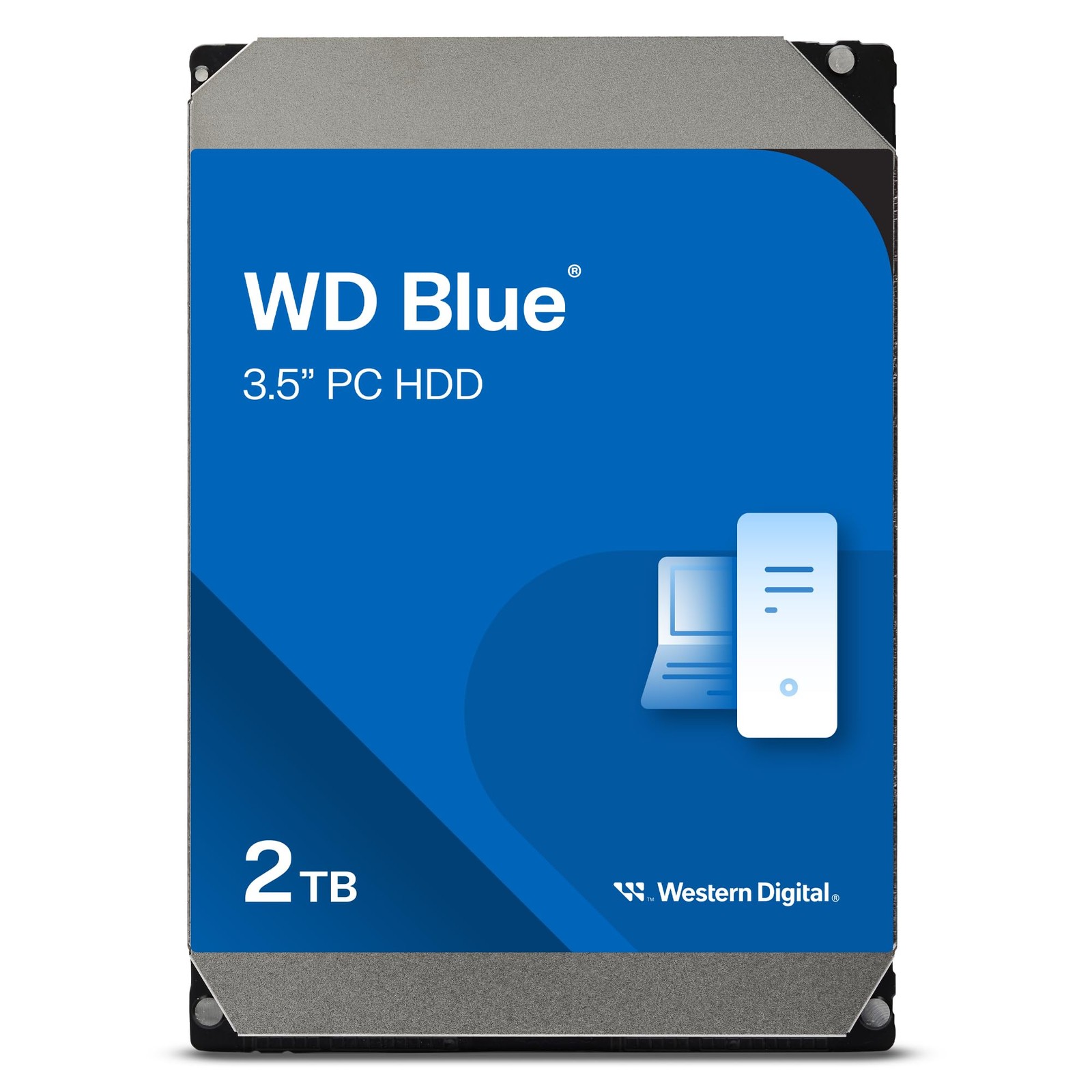 Western Digital WD Blue WD20EZBX 2TB 3.5" PC Internal HDD 7200RPM SATA 6Gbps