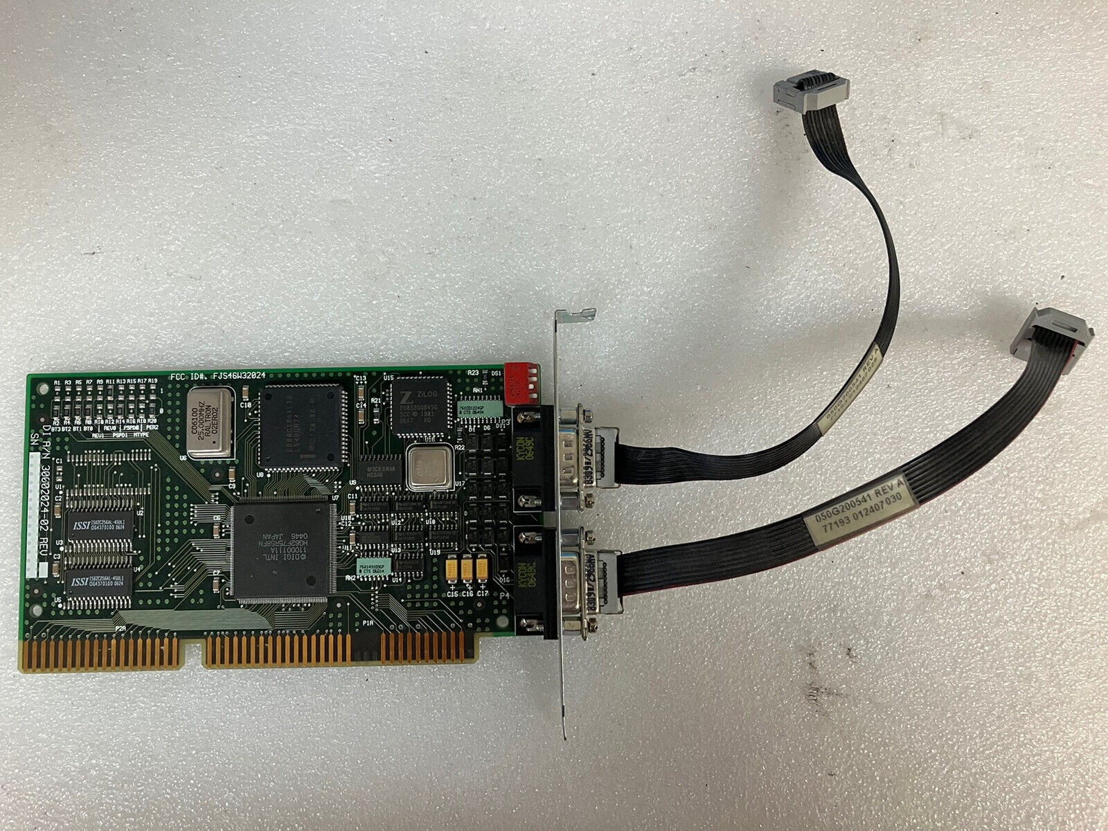 ~ DIGI International ISA PC/2e Interface Card 30002024-02 FJS46W32024 55000461