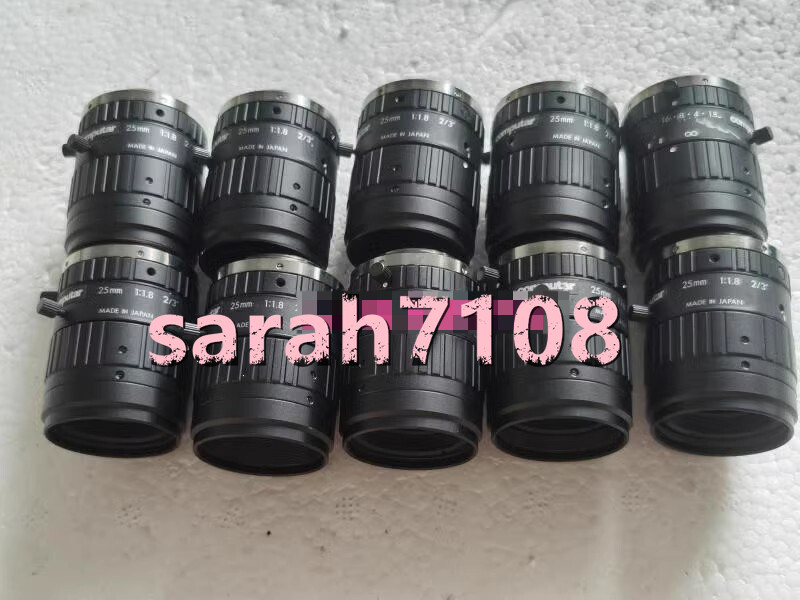 1PC USED Computar 25mm 1：1.8 2/3 Fast Shipping By FedEx or DHL 