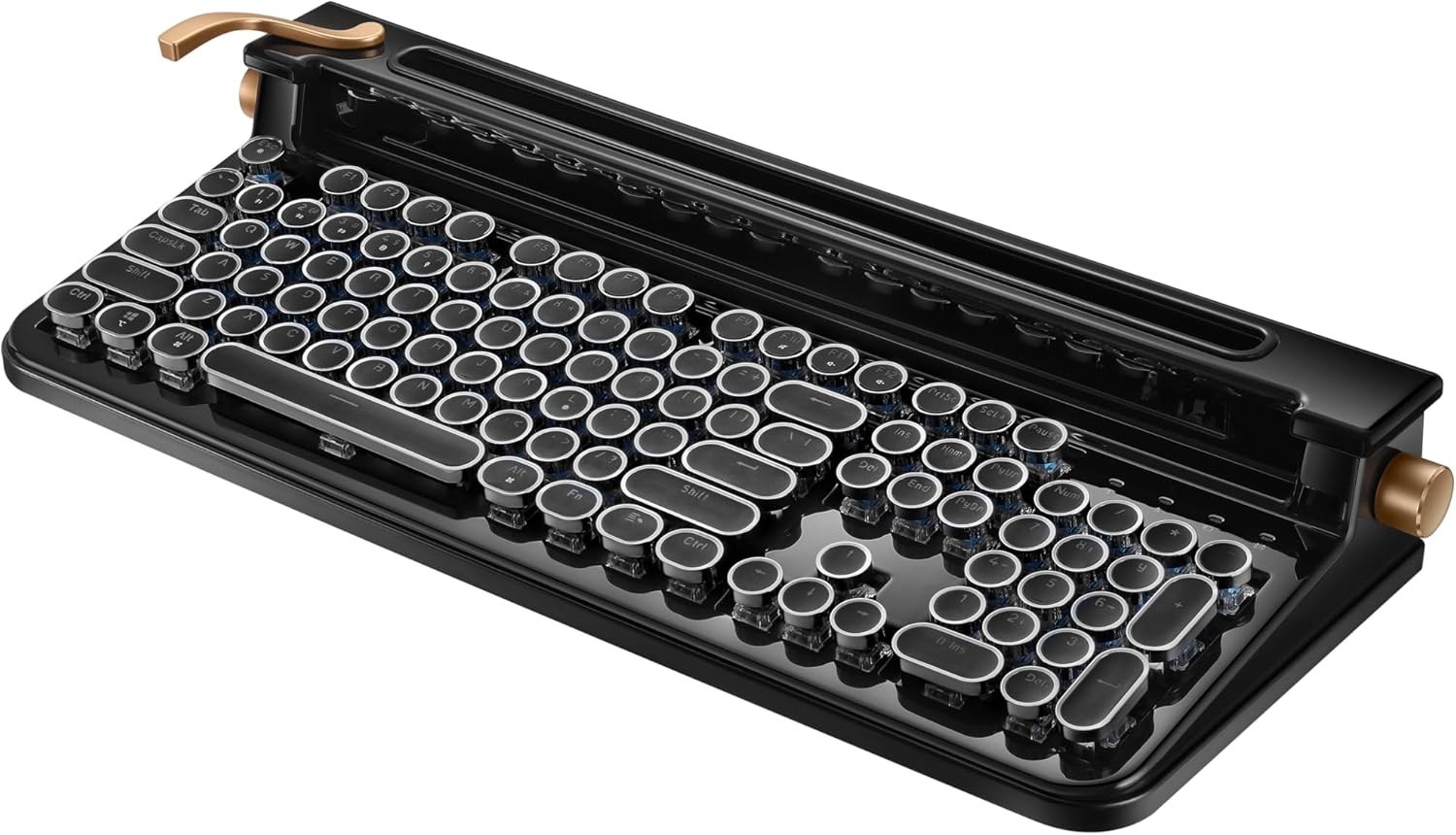 FINEDAY Keyboard 2.0 Plus, 2.4G Wireless & Bluetooth, 104 Keys,PC/Phone/Tab