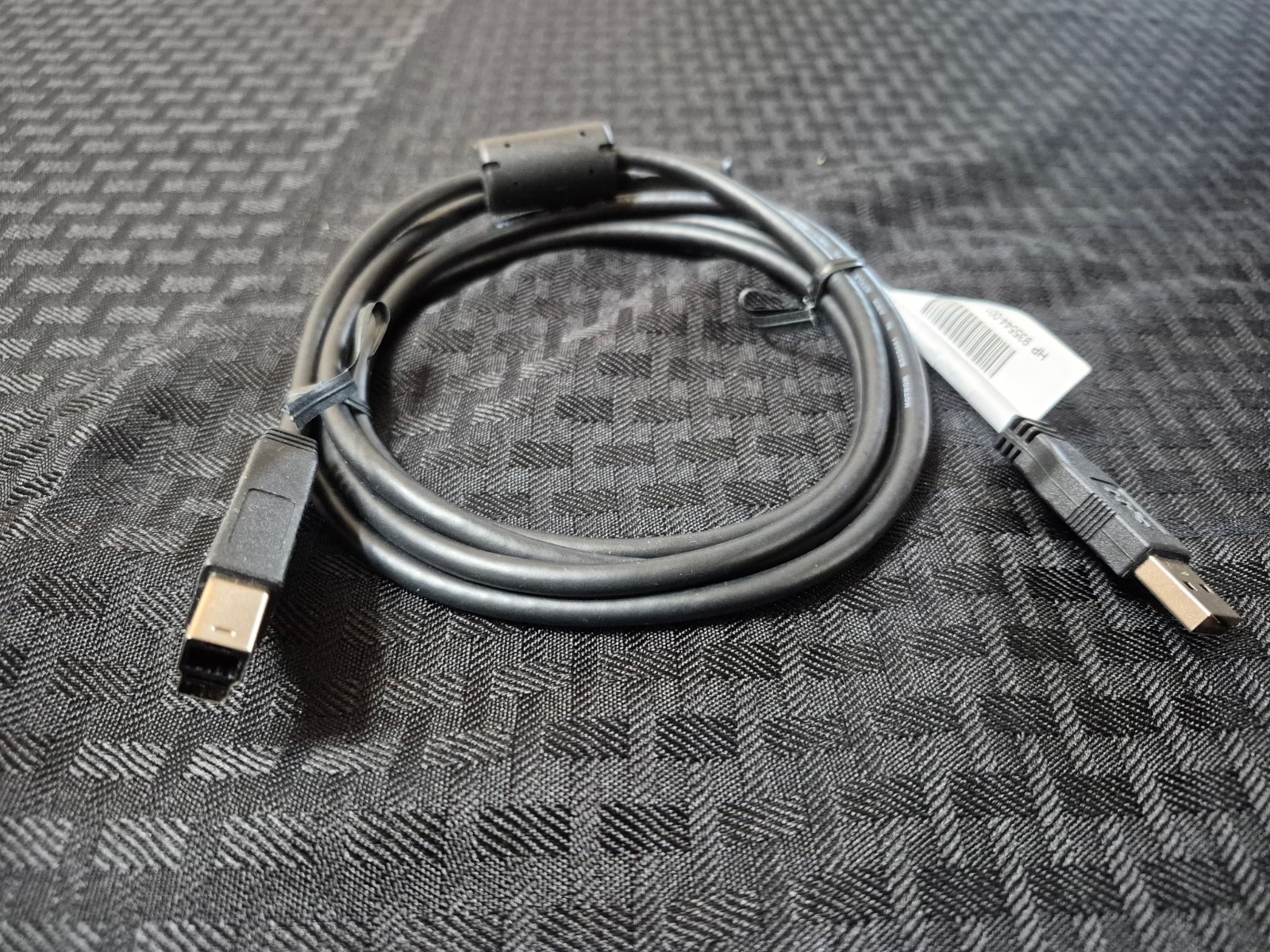 GENUINE HP 935544-001 HP CABLE – USB Printer Cable - Black - USB 3.1 A to B