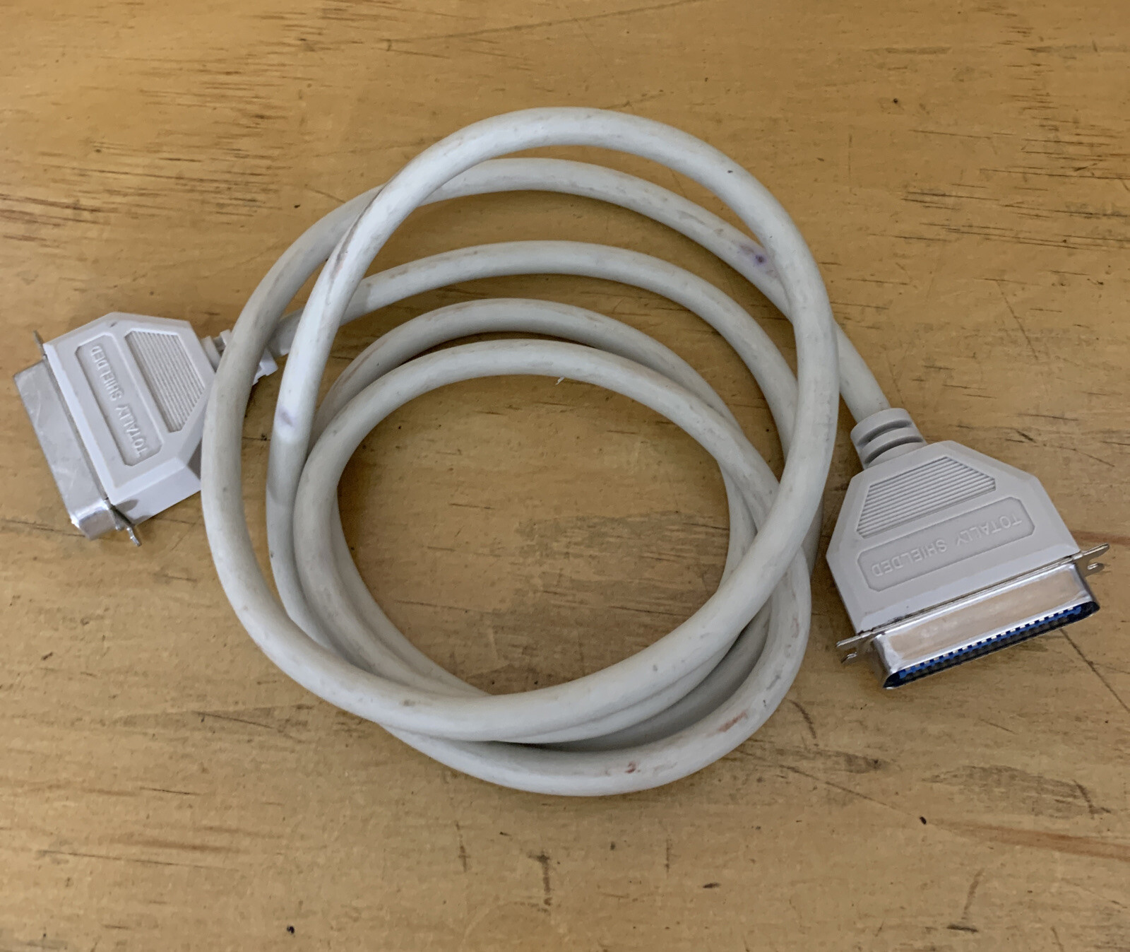 Curtis 6’ Male Centronics 36 Male Shielded Printer Cable Parallel