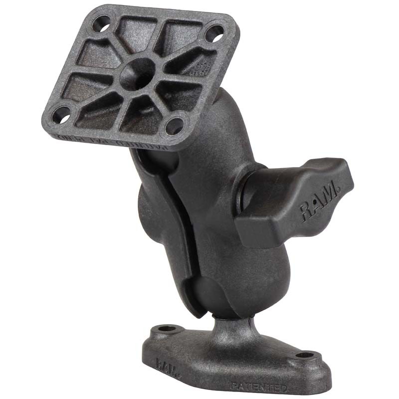 RAP-B-238-A-347U  RAM Composite Double Ball Mount with Diamond ...
