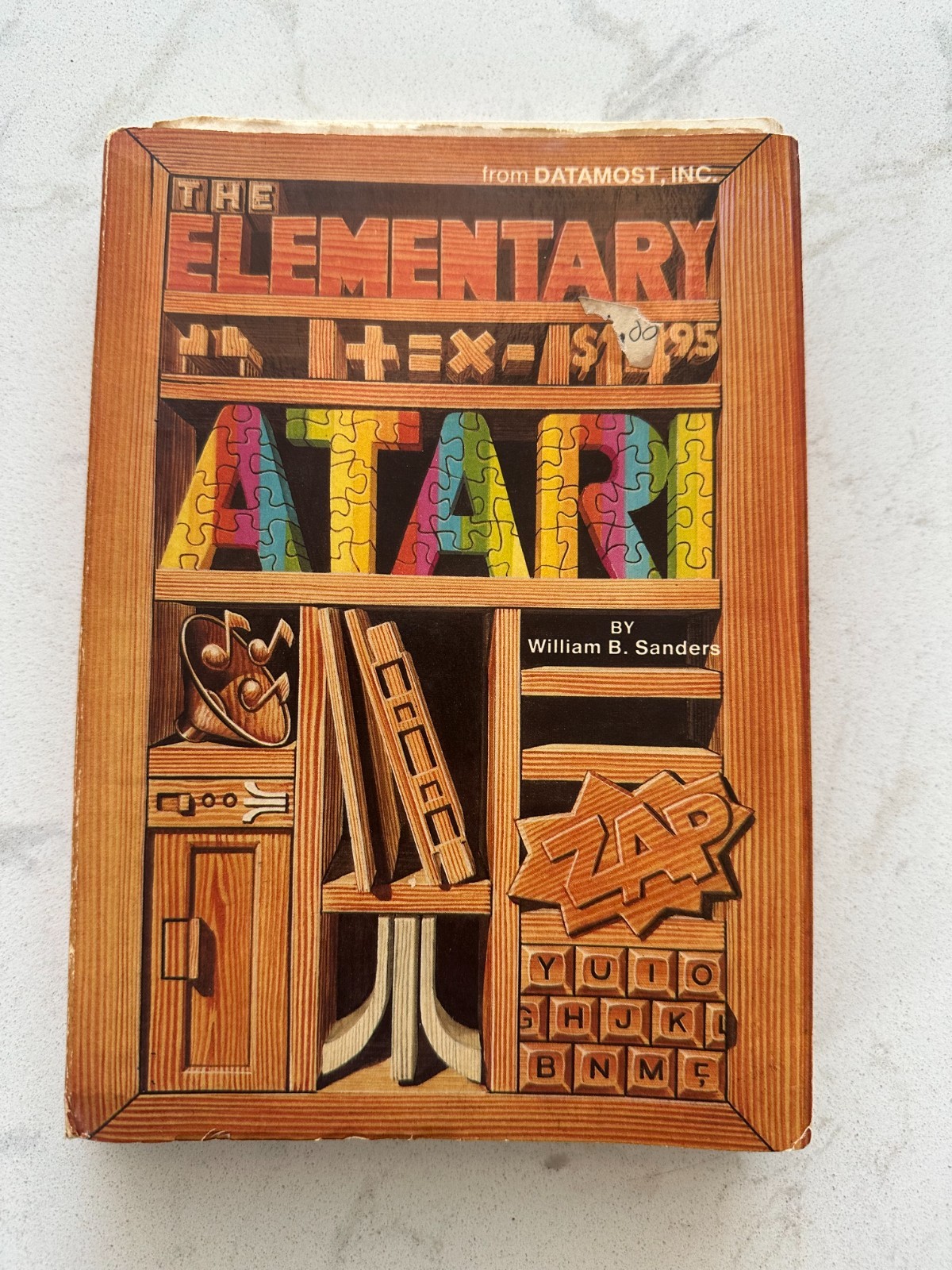 The Elementary Atari Vintage Computer Book Datamost William B Sanders