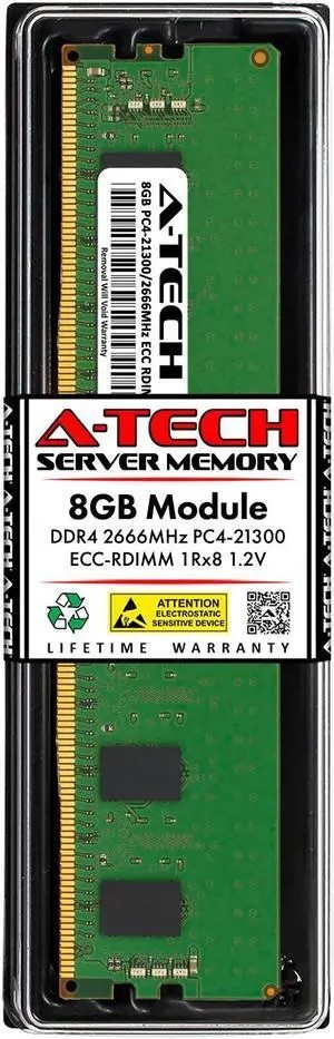 32GB 4x8GB DDR4 2666MHz ECC RDIMM 1Rx8 PC4-21300R server memory RAM oem iMac pro