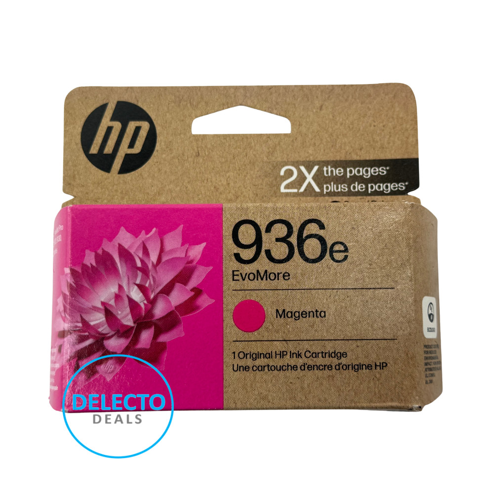 GENUINE HP 936e EvoMore MAGENTA INK 4S6V4LN OFFICEJET PRO 9120 SEALED BOX 2028