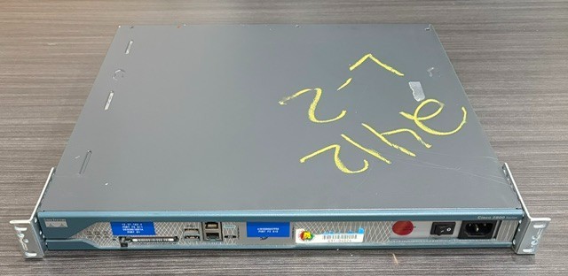 Cisco 2811 2-Port Gigabit Wired Router with Rack Ears Power Cable