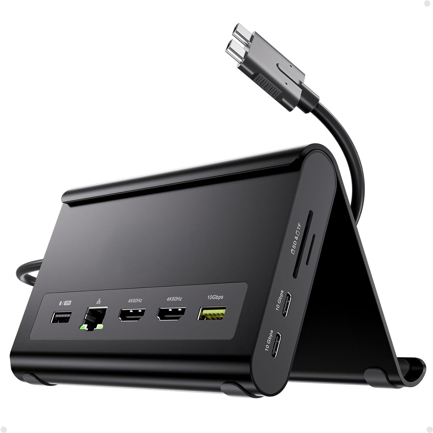 MacBook Docking - 2 Monitors, USB-C - 4K HDMI, 100W PD, Data Cards- Audio