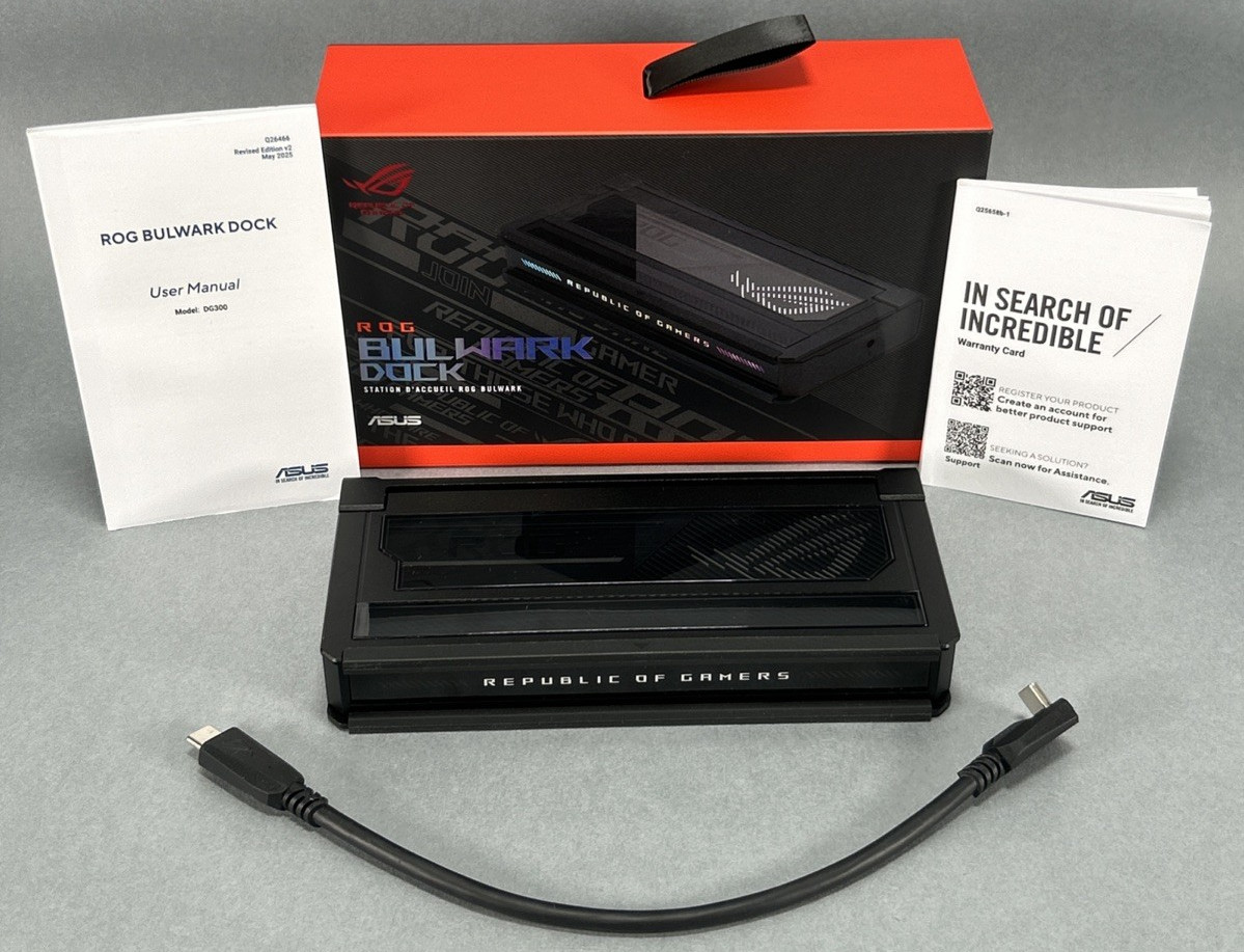 ASUS ROG Bulwark Dock Docking Station MODEL DG300 (New Open Box)
