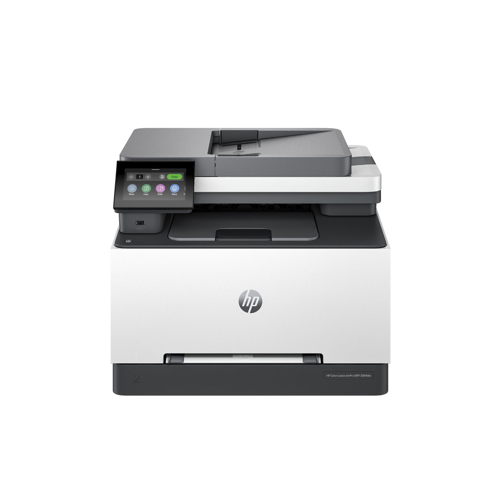 New HP Color LaserJet Pro MFP 3301cdw Wireless  Laser 74T92F w/new OEM Toner