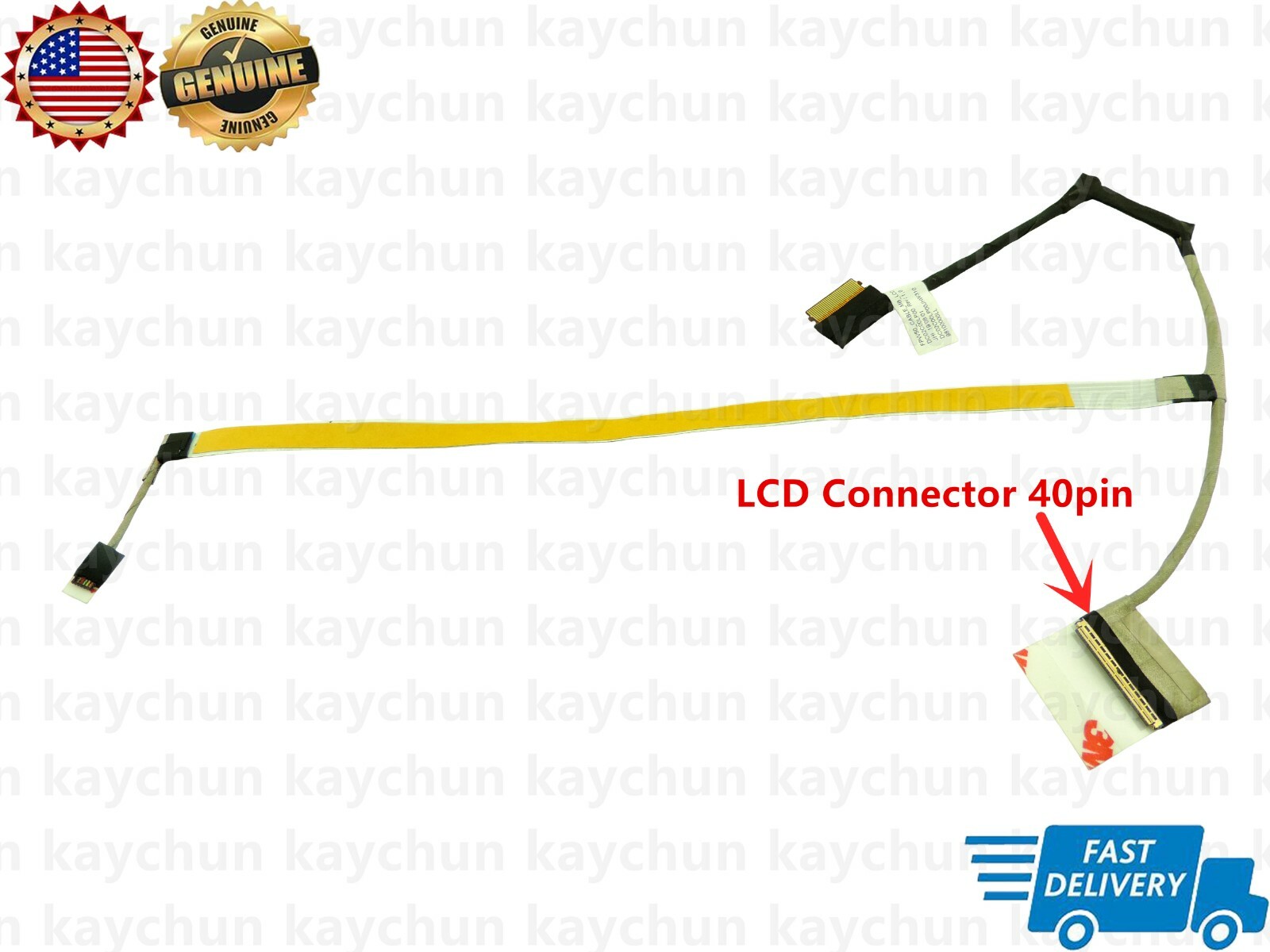 Original FPW50 For HP 15-DW 15-DW0043DX LCD Video Screen Display Cable Touch